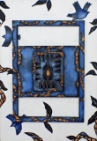 Naissance du ciel. polyptyque 91 x 130. - visite d'atelier.  Envol 2026