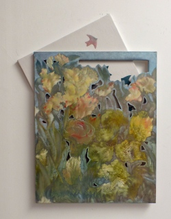 Coin de ciel. diptyque 103 x 75. - visite d'atelier.  Envol 2026