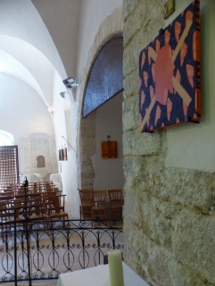 Chemin de croix. Station VIII. - Chemin de Croix. Eglise Castellet .